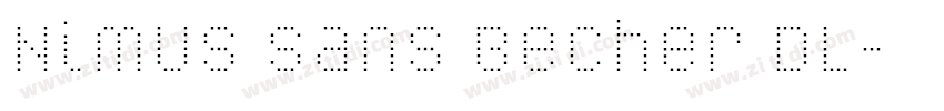 Nimus Sans Becher DL字体转换